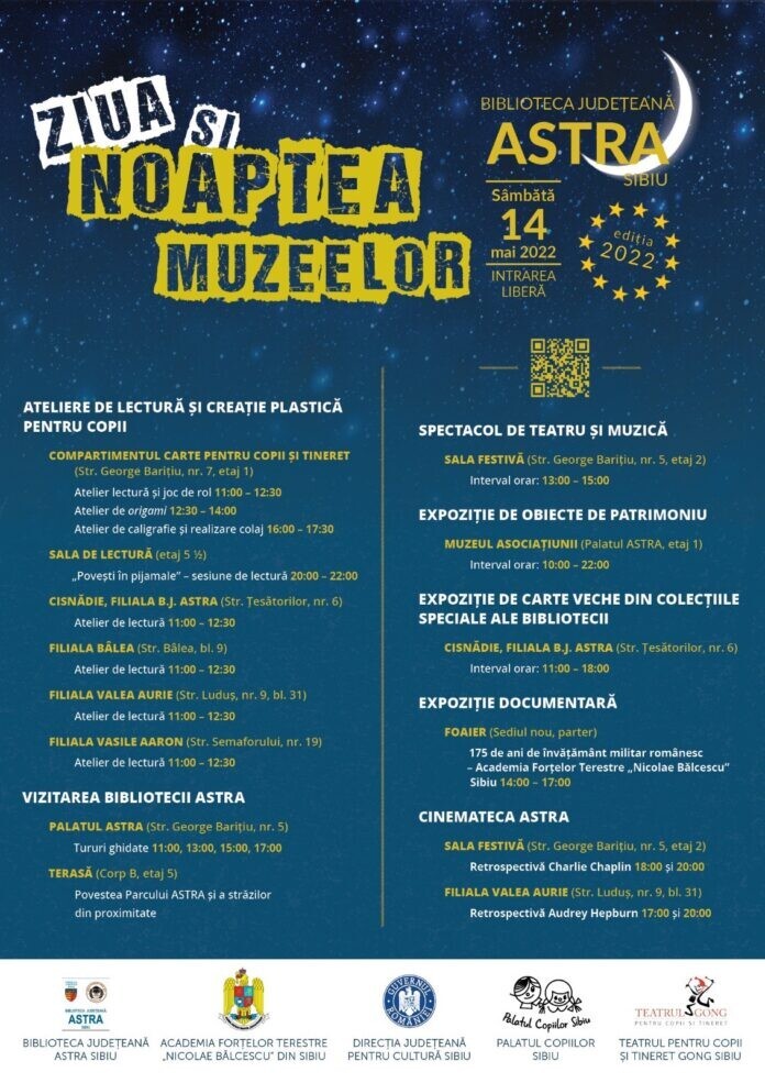 Noaptea muzeelor afis