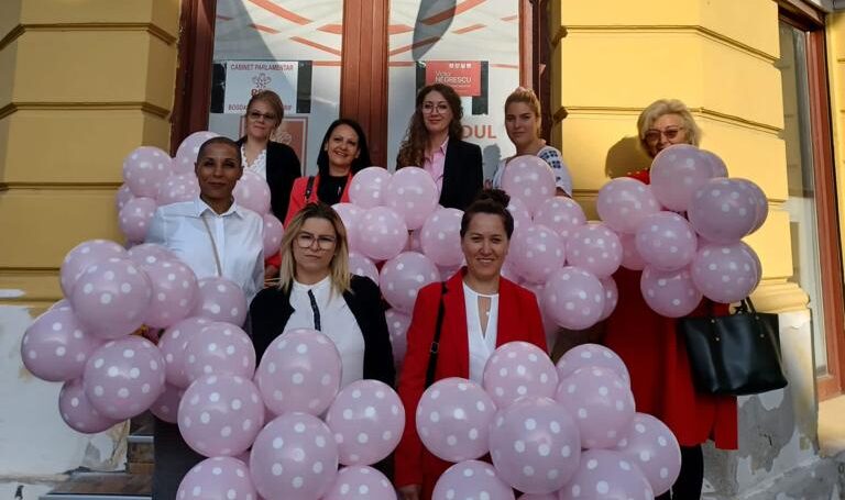 PSD Sibiu County Organization Raises Awareness on World Day against Breast Cancer