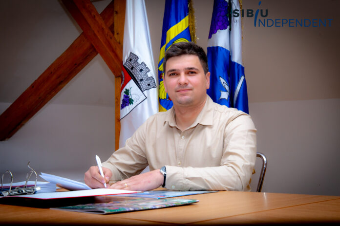 Primarul orașului Copșa Mică, Nicolae Bogdan Tăpălagă
