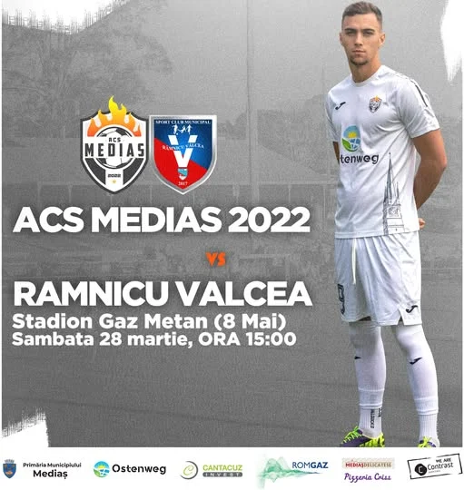 ACS Mediaș are nevoie de un rezultat favorabil pentru a merge în play-off