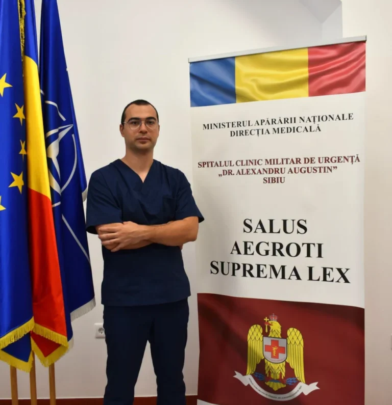 Un nou medic specialist în chirurgie generală s-a alăturat Spitalului Militar din Sibiu