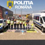 Acțiune de prevenire a accidentelor rutiere cu polițiști și șoferi pe autostrada A1