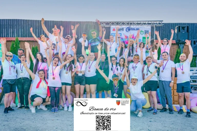 „Banca de Ore” revine în județul Sibiu. Zece tineri voluntari vor fi recompensați cu o tabără la Costinești