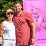 Echipa Kick for Hope înainte de meciul pentru sprijinirea pacienților oncologici
