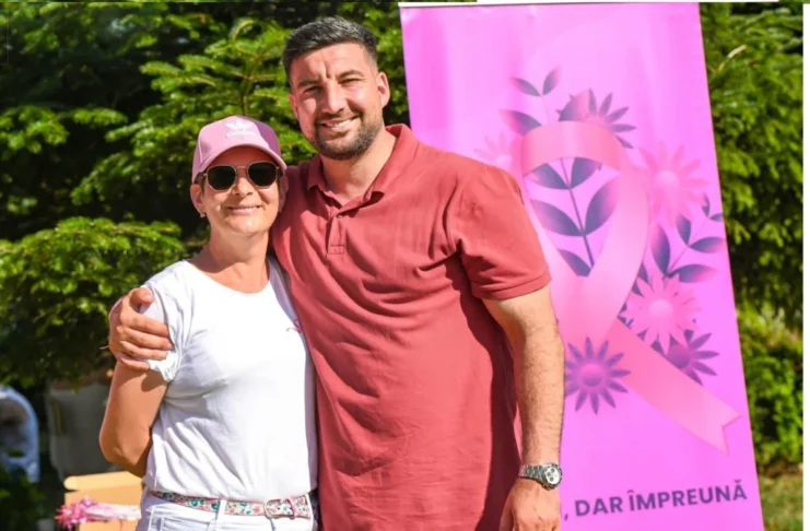 Tinerii din PSD Sibiu au transformat fotbalul în speranță pentru pacientele oncologice