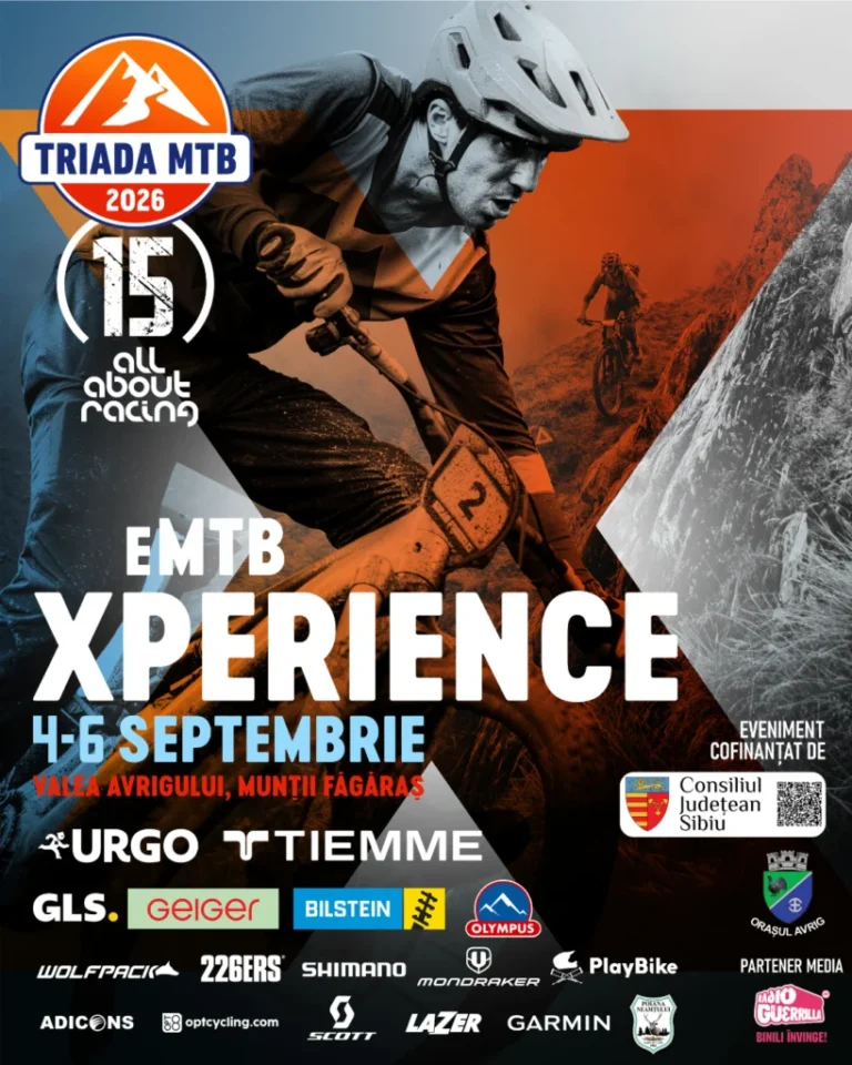Triada eMTB Xperience revine în Munții Făgăraș. Competiția se mută la Poiana Neamțului