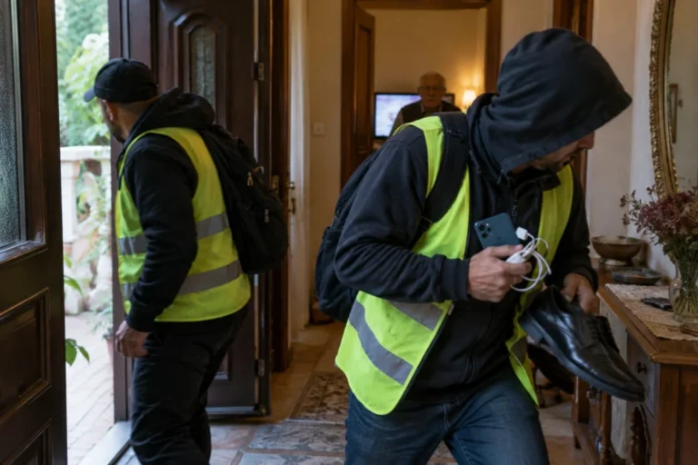 Doi bărbați îmbrăcați în veste reflectorizante au intrat în casa unui sibian de 79 de ani și l-au furat. Unul dintre ei a fost condamnat la aproape trei ani de închisoare